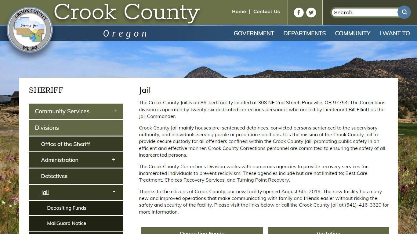 Jail | Crook County Oregon